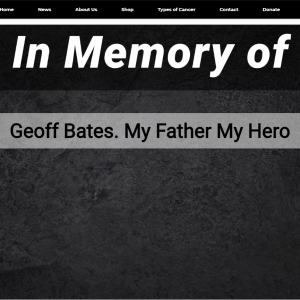 BTC HOME PAGE MEMORIAL WALL SECTION